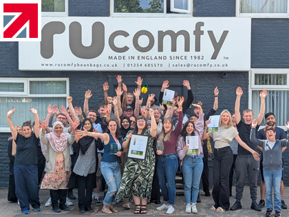 Celebrating success: rucomfy takes home top honours at the Hyndburn Business Awards