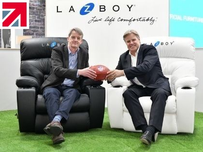 La-Z-Boy kicks off UK and Ireland furniture partnership with NFL