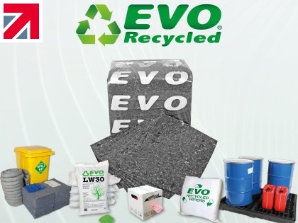 Sustainable Spill Control Products - EVO Recycled®