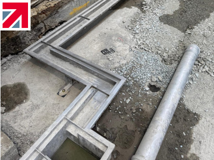 Commercial drainage installation in Ireland