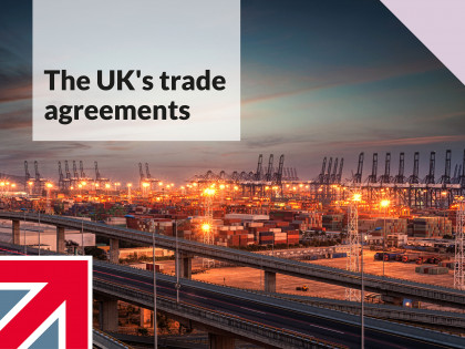 The UK's trade agreements