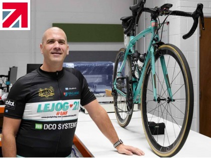DCO Systems to support heart bypass recipient's quest to cycle the length of Britain