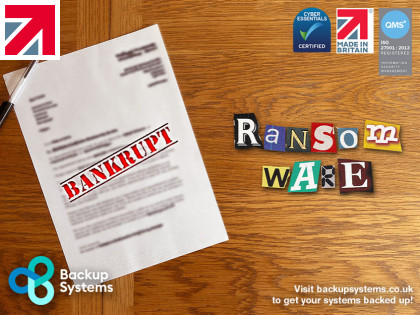 Would you let Ransomware make you bankrupt?