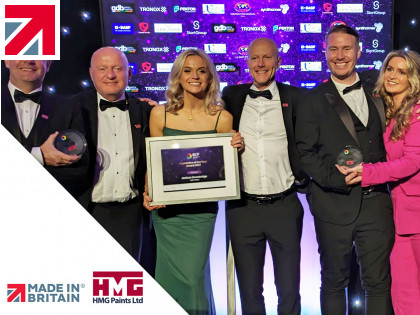 Double Awards Delight for HMG Paints