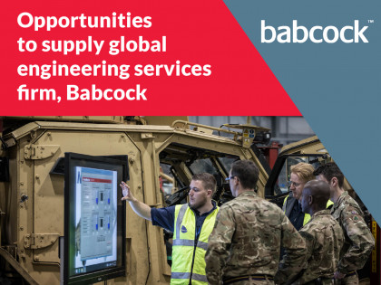 Members discover how to supply global engineering services firm Babcock