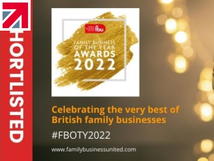 Packaging Products (Coatings) Ltd shortlisted for Family Business of The Year