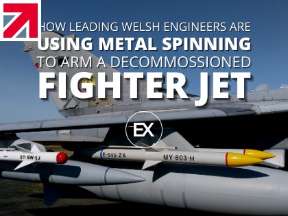 Using Metal Spinning To Arm A Decommissioned Fighter Jet