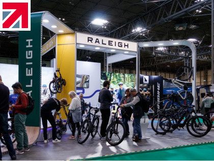 Raleigh Bikes Exhibition Stand