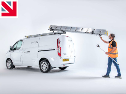 Safe loading with the Van Guard Ladder Loader