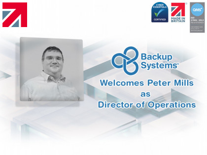 Backup Systems Welcomes Peter Mills.