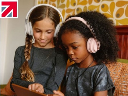 Youth headphones help protect against hearing loss