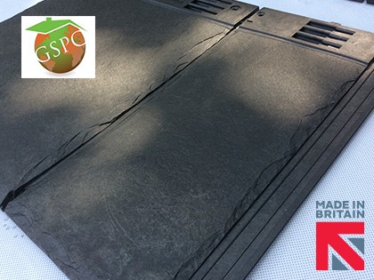 Green Sustainable Tiles Launch perfect slate 'lookalike'