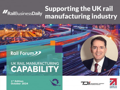 Supporting the UK rail manufacturing industry