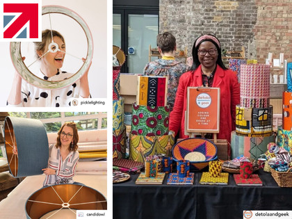 Dannells’ lampshade kits light the way for creative entrepreneurs