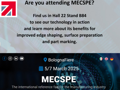TextureJet is exhibiting at MECSPE in Bologna
