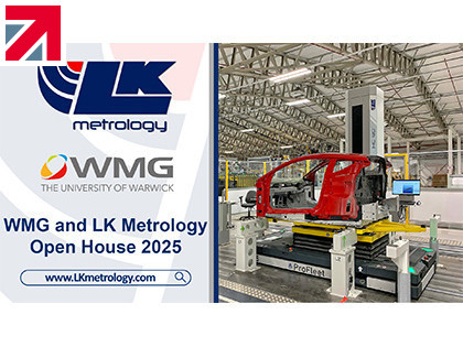 WMG & LK Metrology open house event - 8th July