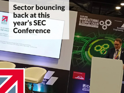 Sector bouncing back at manufacturing & supply chain conference in Glasgow