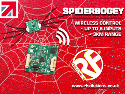 The new wireless control spider