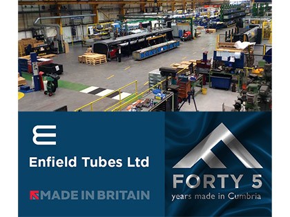 Enfield Tubes achieves Made in Britain accreditation