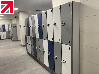 Leisure Lockers Project at Central Park Leisure Centre, Romford