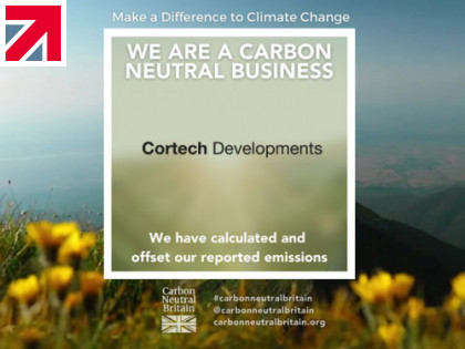 Cortech achieves Carbon Neutral status for the 4th Year