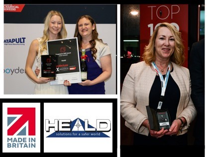 The Manufacturer award success for Heald