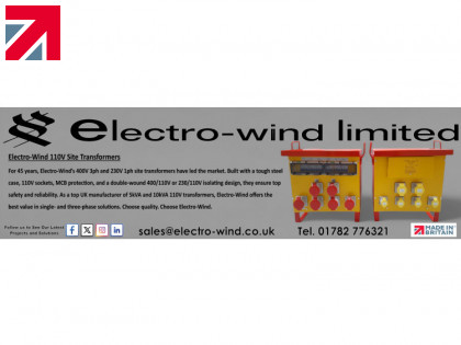 Electro-Wind 110V site transformer