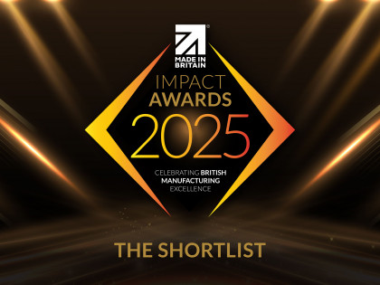 Shortlist announced for the Made in Britain Impact Awards 2025
