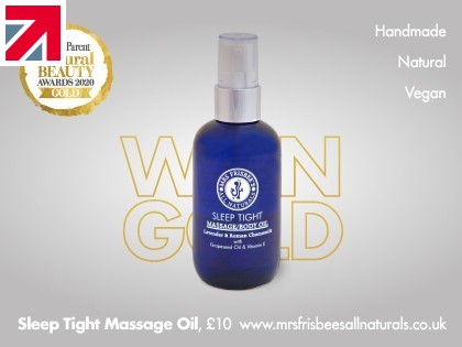 Mrs Frisbee’s All Naturals Takes Gold at Prestigious Beauty Industry Awards