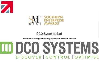 DCO Systems awarded Best Global Energy Harvesting Equipment Sensors Provider