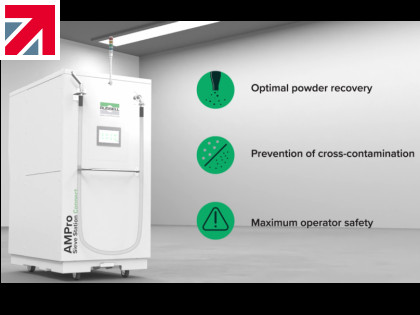 Russell Finex launches the new AMPro® Sieve Station Connect: The ultimate powder handling solution