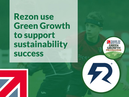Rezon use Green Growth to support sustainability success