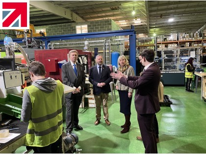 Sir Greg Knight MP visits Detectamet UK to Celebrate Manufacturing Success