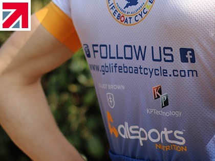 ALLSPORTS NUTRITION SPONSOR GB LIFEBOAT CYCLE