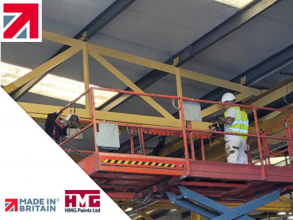 HMG Paints provide full coating system for recycling centre