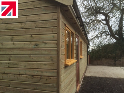 Bespoke insulated garden offices that are built to last - National Timber Buildings