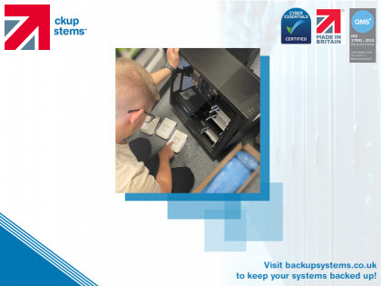 Backup Systems recently conducted a visit to one of their customers to do a drive replacement.