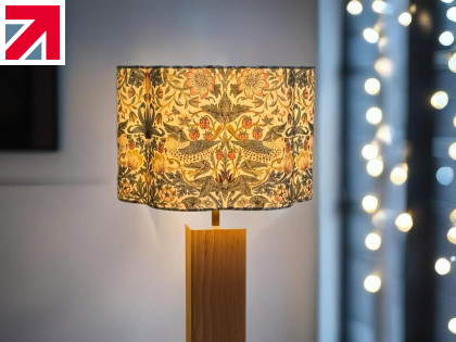 Scalloped lampshades: The latest trend in interior lighting