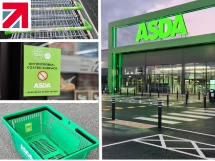 Market leaders join forces to develop an antimicrobial coating for shopping trolleys and in-store equipment