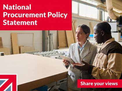 National Procurement Policy Statement - share your views