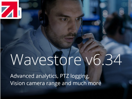 Wavestore v6.34: Unleashing Advanced Search, PTZ Operation Logging for Security System Operators and Introducing the new Wavestore Vision IP camera range