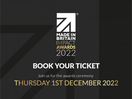 You are invited to the Made in Britain Impact Awards 2022