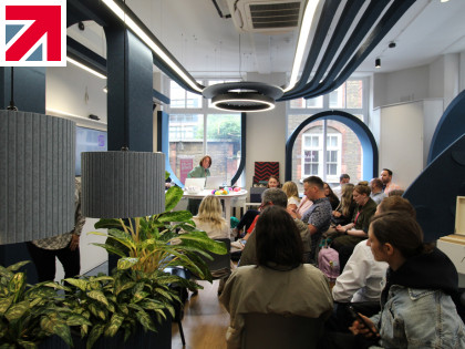 Workspace acoustic experts AllSfär at Clerkenwell Design Week
