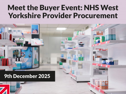 Meet the Buyer Event: NHS West Yorkshire Provider Procurement Collaborative