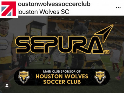 SEPURA™ become the main sponsor of Houston Wolves Soccer Club