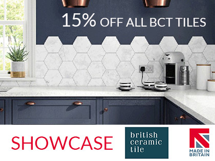 Members enjoy 15% off at British Ceramic Tile