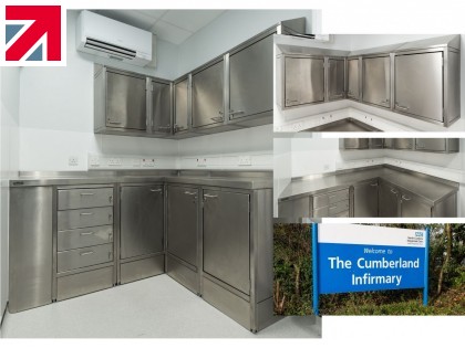 Stainless steel chosen for Cumberland Infirmary MRI Suite