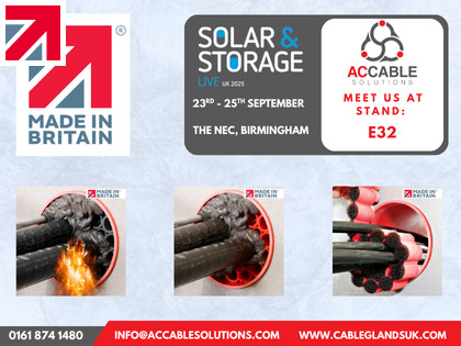 AC Cable Solutions are exhibiting at the Solar & Storage UK Live show