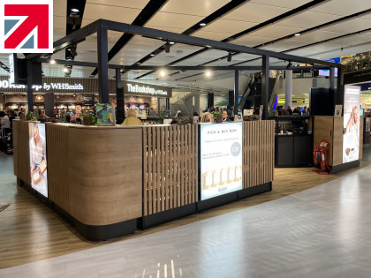 A new spin on airport retail: Gatwick’s carousel unit champions local brands
