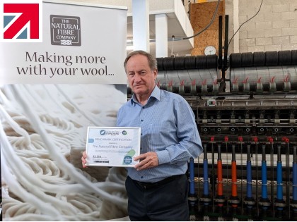 Cornwall Based Spinning Mill Achieves  Carbon Reduction Accreditation